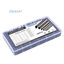 DEEM Customized color size thin wall heat shrink tubing kit for DIY work